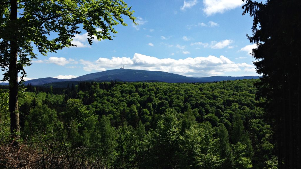 Blick auf den Brocken