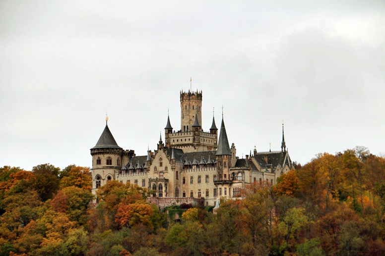 Blick auf Marienburg bei Nordstemmen